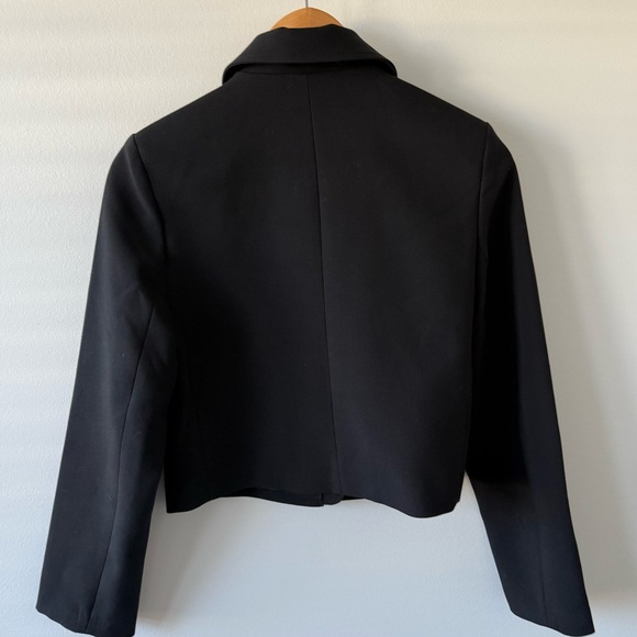 Abercrombie & Fitch Women's Lined Front Zip Blazer - Picture 6 of 8